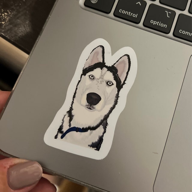 Personalized Dog Face Stickers